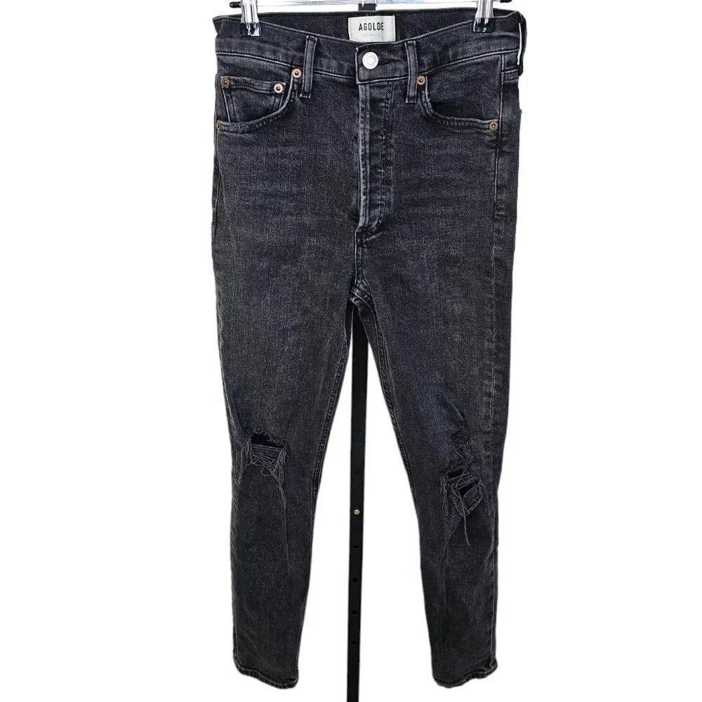 AGOLDE Womens Nico High Rise  Slim Jeans Size 25
